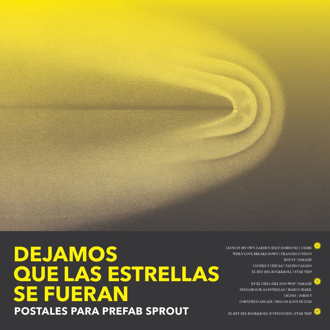 Portada del disco Dejamos que las estrellas se fueran